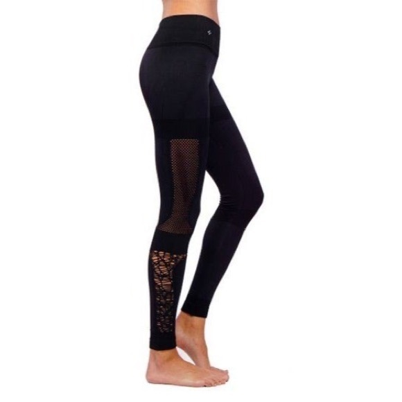 NUX Pants - Luxury brand NUX black leggings, size Medium